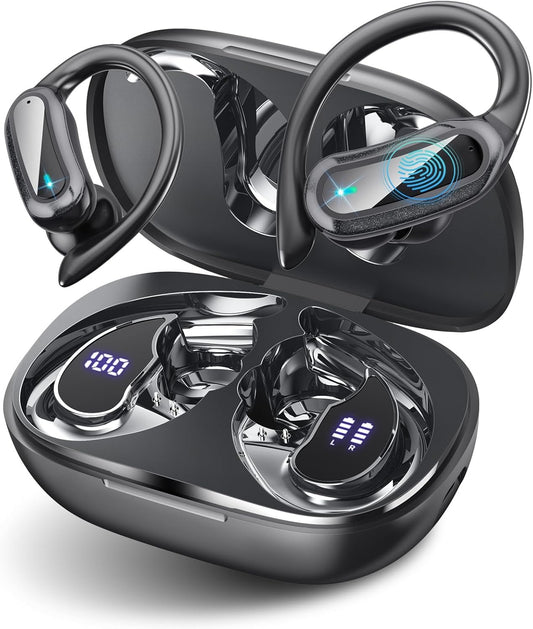 Wireless Earbuds Bluetooth 5.4 Headphones, 54H Playtime Stereo Earphones with Noise Cancelling Mic, IPX7 Waterproof, Fast Charging and Comfort Fit Ear Buds...