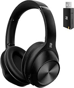 Bluetooth 5.4 Hybrid Active Noise Cancelling Headphones, Wireless Over-Ear Hi-Res Audio, 90H Playtime with Clear Call Mic