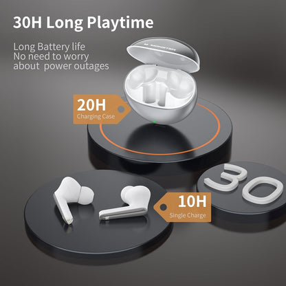 Monster N-Lite 203 Bluetooth 5.3 Wireless Earbuds | 30H Playtime | HiFi Stereo Sound